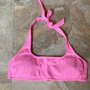 Bathing suit top- Large -Pink